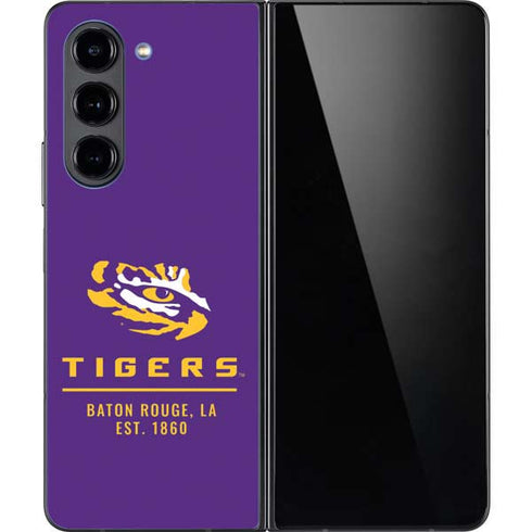 Louisiana State University - LSU Tigers Baton Rouge Galaxy Z Fold5 5G Skin