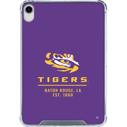 LSU Tigers Baton Rouge iPad 11th Gen (2025) Clear Case