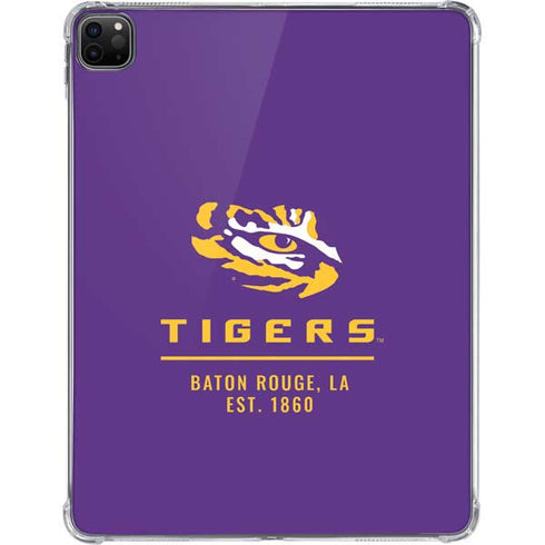 LSU Tigers Baton Rouge iPad Pro 11in (2024) Clear Case