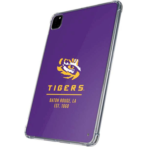 LSU Tigers Baton Rouge iPad Pro 11in (2024) Clear Case