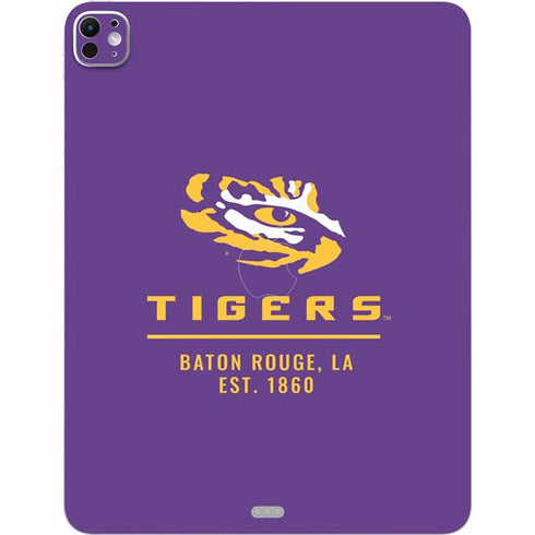 LSU Tigers Baton Rouge iPad Pro 13in M4 (2024) Skin