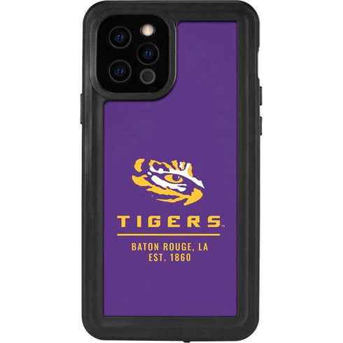 Louisiana State University - LSU Tigers Baton Rouge iPhone 12 Pro Waterproof Case