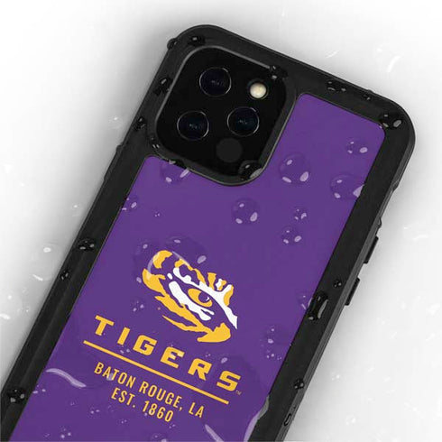 Louisiana State University - LSU Tigers Baton Rouge iPhone 12 Pro Waterproof Case