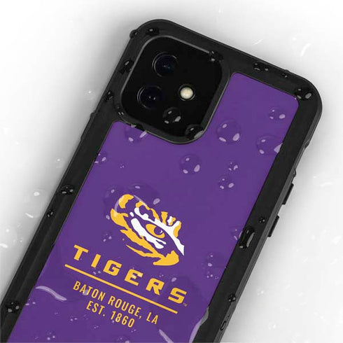 Louisiana State University - LSU Tigers Baton Rouge iPhone 12 Waterproof Case