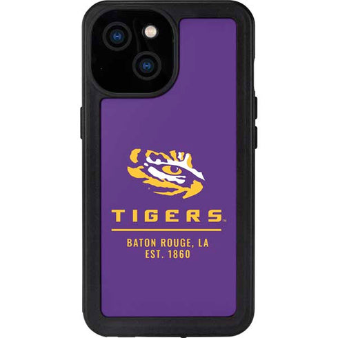 Louisiana State University - LSU Tigers Baton Rouge iPhone 13 Mini Waterproof Case