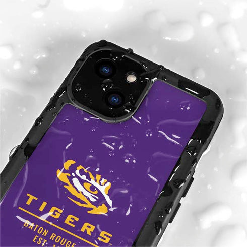 Louisiana State University - LSU Tigers Baton Rouge iPhone 13 Mini Waterproof Case