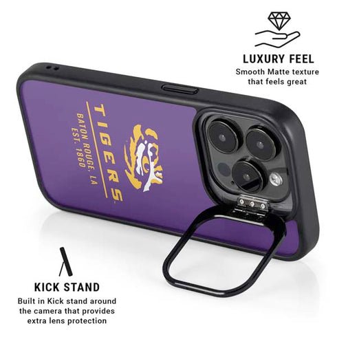 LSU Tigers Baton Rouge iPhone 13 Pro Kickstand Case