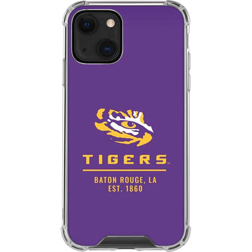 Louisiana State University - LSU Tigers Baton Rouge iPhone 14 Clear Case