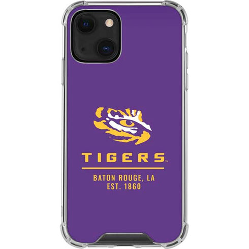 Louisiana State University - LSU Tigers Baton Rouge iPhone 14 Plus Clear Case