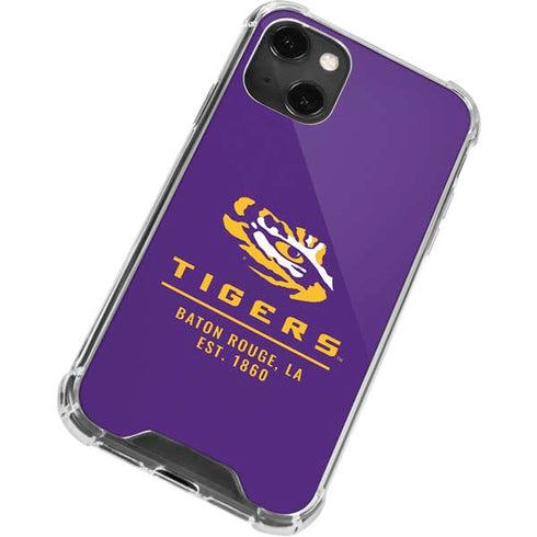Louisiana State University - LSU Tigers Baton Rouge iPhone 14 Plus Clear Case