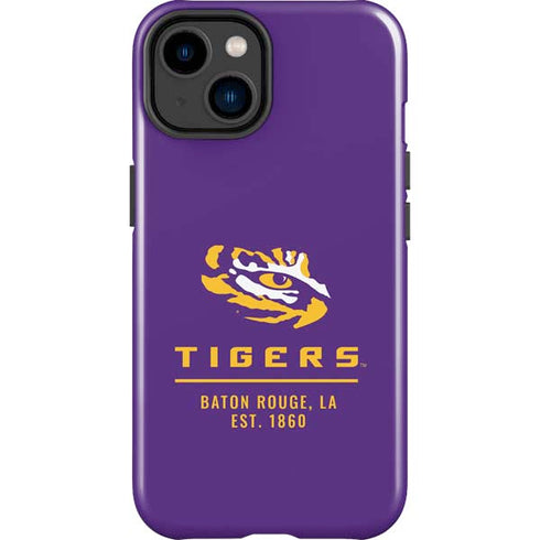 LSU Tigers Baton Rouge iPhone 14 Plus Impact Case