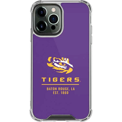 Louisiana State University - LSU Tigers Baton Rouge iPhone 14 Pro Max Clear Case