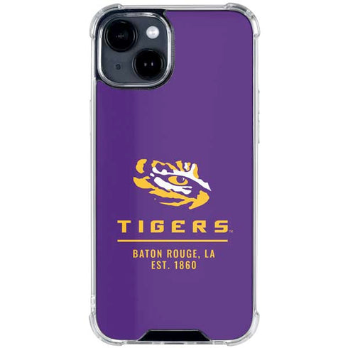 Louisiana State University - LSU Tigers Baton Rouge iPhone 15 Clear Case