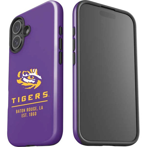 LSU Tigers Baton Rouge iPhone 16 Plus Impact Case