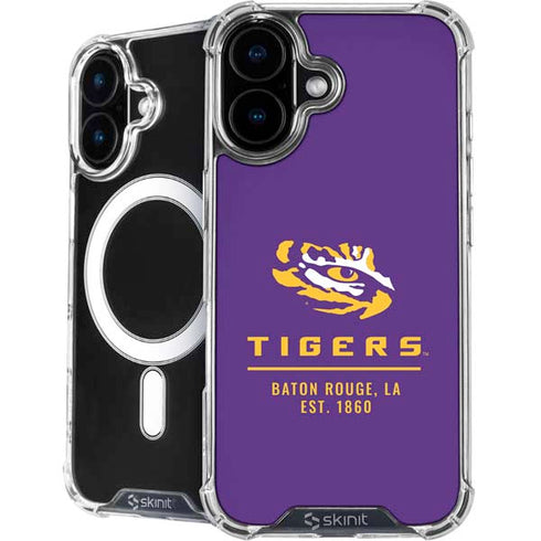 LSU Tigers Baton Rouge iPhone 16 Plus MagSafe Case