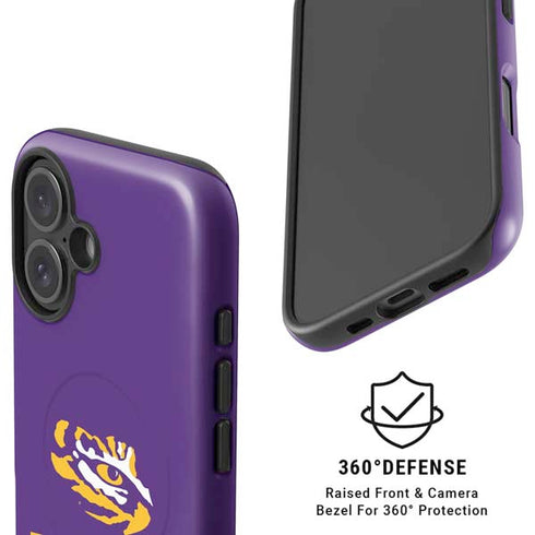 LSU Tigers Baton Rouge iPhone 16 Plus Magsafe Impact Case