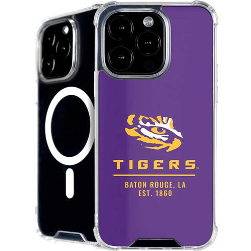 LSU Tigers Baton Rouge iPhone 16 Pro MagSafe Case