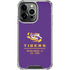 LSU Tigers Baton Rouge iPhone 16 Pro Max Clear Case