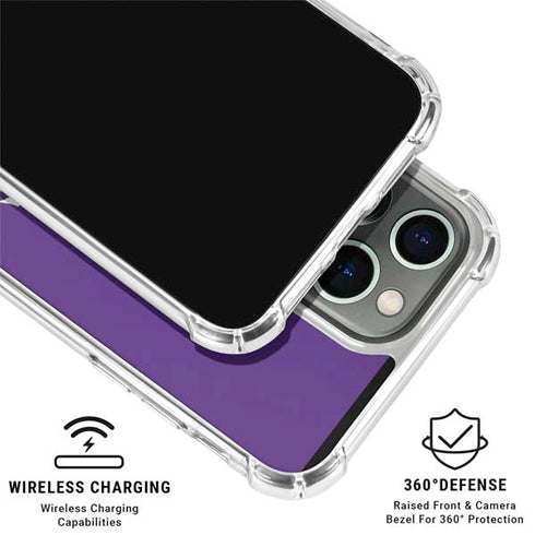 LSU Tigers Baton Rouge iPhone 16 Pro Max Clear Case