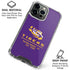 LSU Tigers Baton Rouge iPhone 16 Pro Max Clear Case