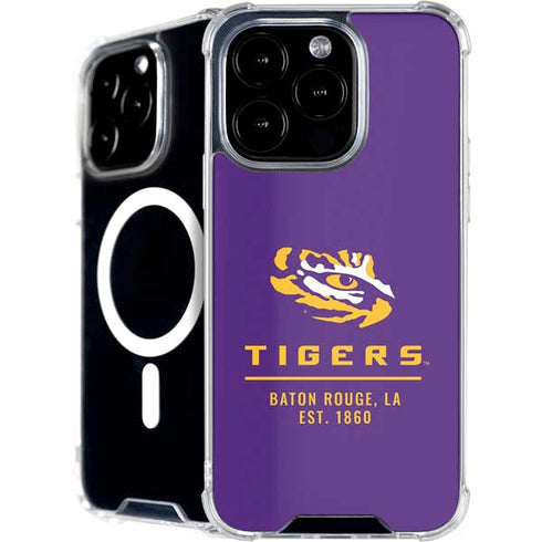 LSU Tigers Baton Rouge iPhone 16 Pro Max MagSafe Case