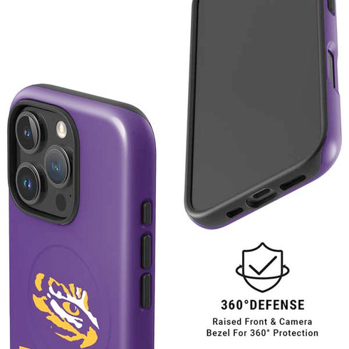 LSU Tigers Baton Rouge iPhone 16 Pro Max Magsafe Impact Case