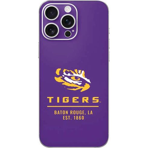 LSU Tigers Baton Rouge iPhone 16 Pro Max Skin