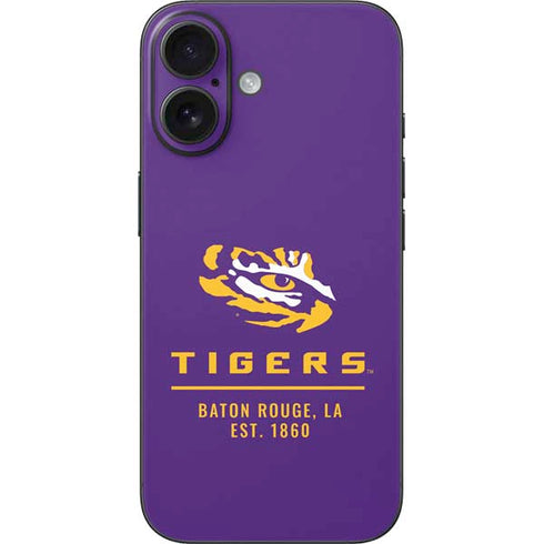 LSU Tigers Baton Rouge iPhone 16 Skin