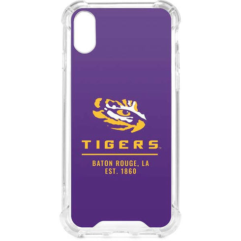 Louisiana State University - LSU Tigers Baton Rouge iPhone XS Clear Case