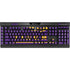 Louisiana State University - LSU Tigers Baton Rouge K95 RGB PLATINUM Mechanical Gaming Keyboard Skin
