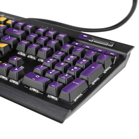 Louisiana State University - LSU Tigers Baton Rouge K95 RGB PLATINUM Mechanical Gaming Keyboard Skin