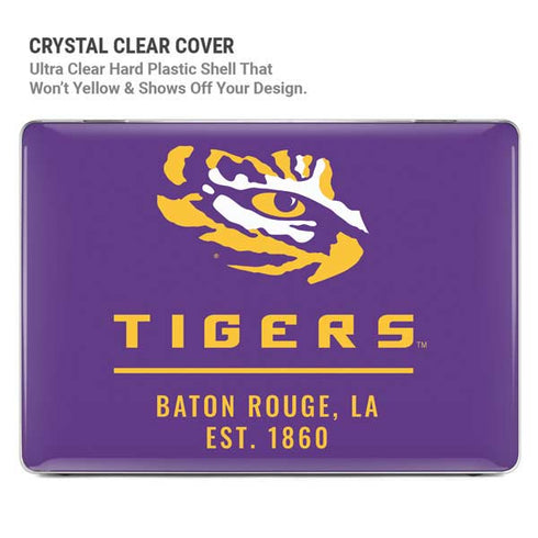 LSU Tigers Baton Rouge MacBook Pro 14in (2021-24) Case plus Skin
