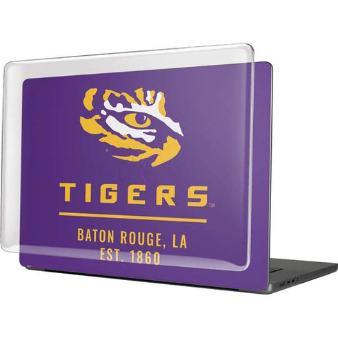 LSU Tigers Baton Rouge MacBook Pro 16in (2021-25) Case plus Skin