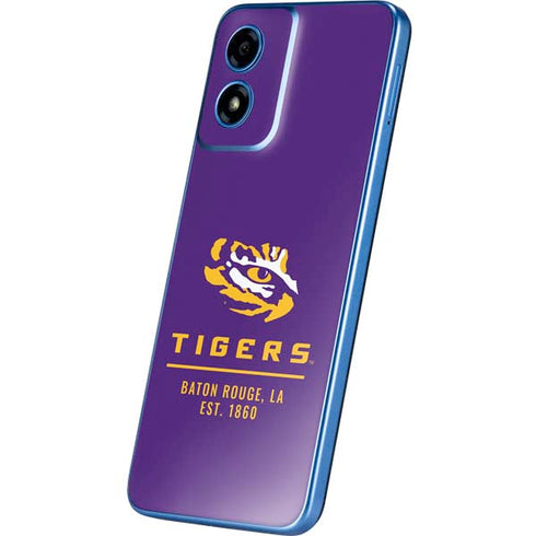 LSU Tigers Baton Rouge Moto G Play 4G (2024) Skin