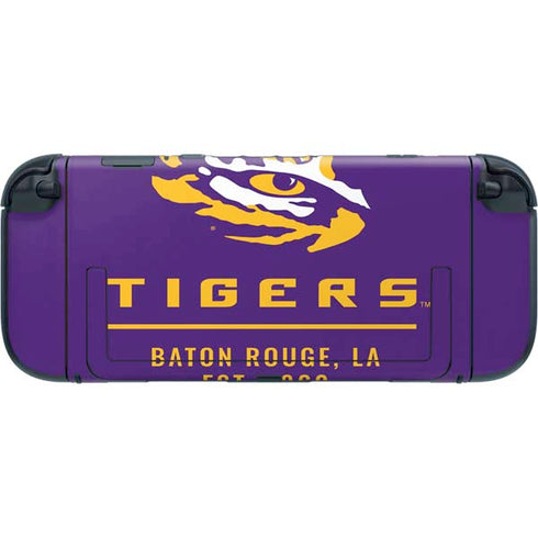 LSU Tigers Baton Rouge Nintendo Switch 2 (2025) with Joy-Con Skin