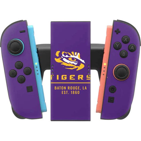 LSU Tigers Baton Rouge Nintendo Switch 2 (2025) Joy-Con Controller Skin