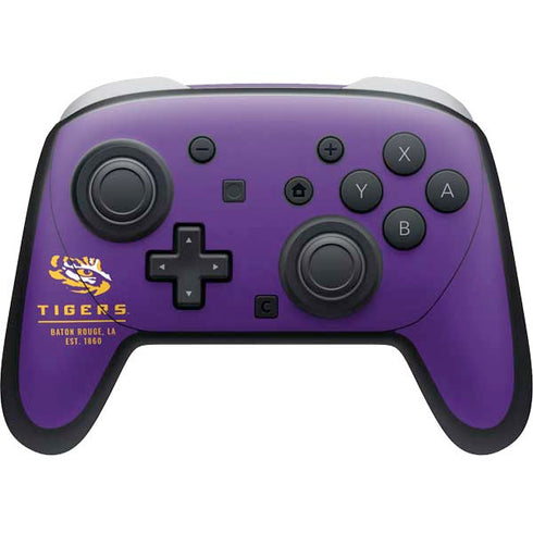 LSU Tigers Baton Rouge Nintendo Switch 2 (2025) Pro Controller Skin