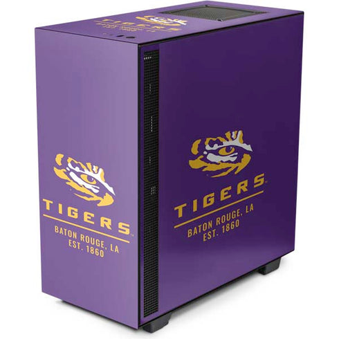 Louisiana State University - LSU Tigers Baton Rouge NZXT H510 Compact ATX Mid-Tower Case Skin