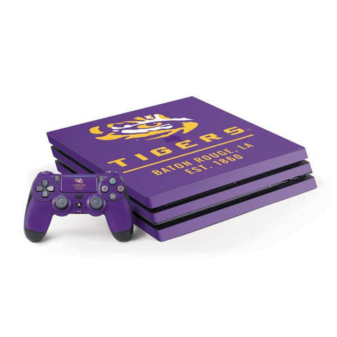 LSU Tigers Baton Rouge PlayStation PS4 Skins