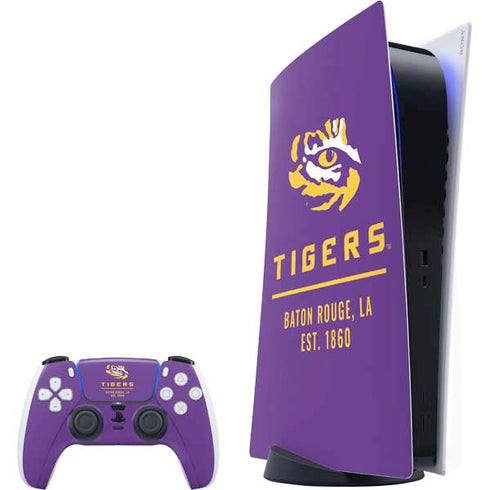 LSU Tigers Baton Rouge PlayStation PS5 Skins