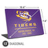 Louisiana State University - LSU Tigers Baton Rouge Universal Laptop 13in (10.6 x 7.6in) Skin