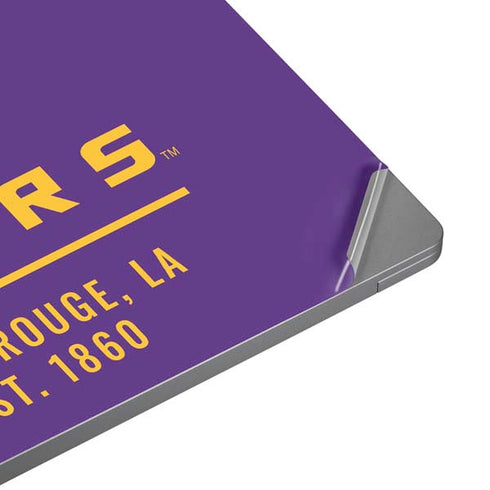 Louisiana State University - LSU Tigers Baton Rouge Universal Laptop 17in (13.8 x 10in) Skin