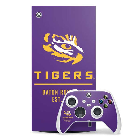 LSU Tigers Baton Rouge Xbox Series X Skins