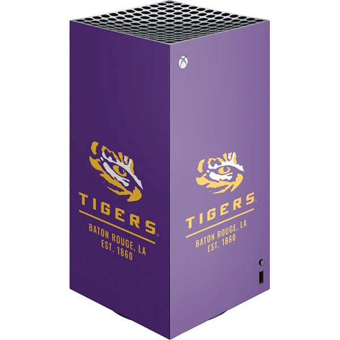 LSU Tigers Baton Rouge Xbox Series X Skins