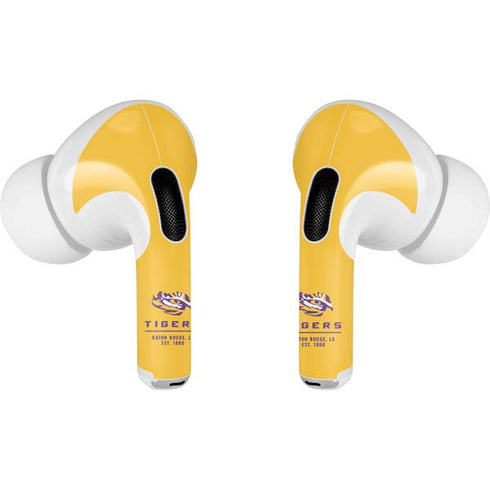 Louisiana State University - LSU Tigers Baton Rouge Yellow AirPods Pro 2nd Gen Skin