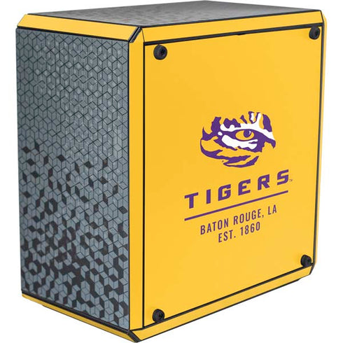 Louisiana State University - LSU Tigers Baton Rouge Yellow Cooler Master MasterBox Q300L Mini Tower Skin