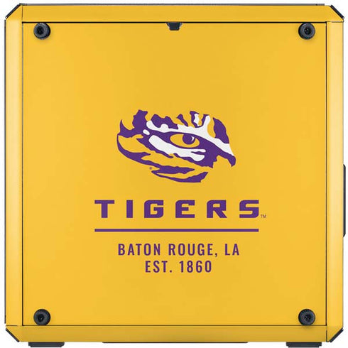 Louisiana State University - LSU Tigers Baton Rouge Yellow Cooler Master MasterBox Q300L Mini Tower Skin