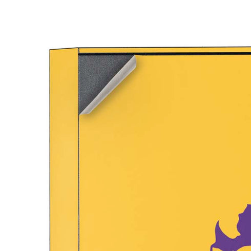 Louisiana State University - LSU Tigers Baton Rouge Yellow Corsair 4000D Tempered Glass Mid-Tower ATX Case Skin