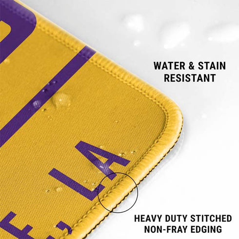 Louisiana State University - LSU Tigers Baton Rouge Yellow Gaming Mouse Pad