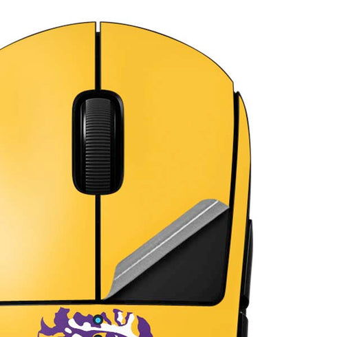 Louisiana State University - LSU Tigers Baton Rouge Yellow G Pro Wireless Gaming Mouse Skin